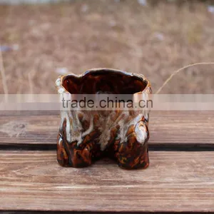 New Design Small Ceramic Indoor Decorative Pots Planters thumbnail-2