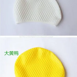 Soft Swim Hats for Women Silicone Swimming Cap thumbnail-1
