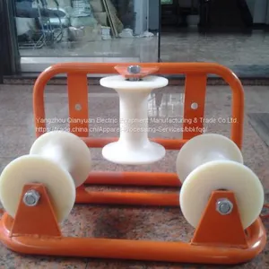 Three Wheel Corner Cable Pulley Roller thumbnail-1