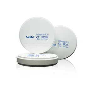 Aidite SuperfectZir HT Dental Zirconia Block/blank for Cad/cam Open System 98mm thumbnail-1
