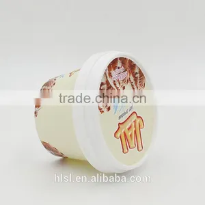 Customized Ice Cream Containers, Insulated Ice Cream Cup With Lids, High Quality Ice Cream Tub Containers thumbnail-4