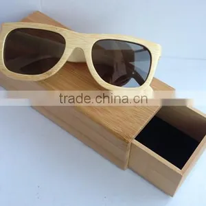 High Quality Hot Wooden Sunglasses Bamboo Sunglasses With Box thumbnail-3