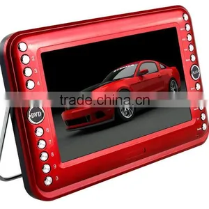 Portable Full 1080P HD DVD Player 9Inch DVD/CD Player With Game/FM/TV Turner Multi Media EVD Player For Sale thumbnail-6