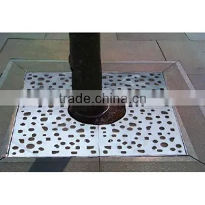 FO-9T09 High Quality Mild Steel Tree Perforated Strainer, Tree Pool Cover thumbnail-2