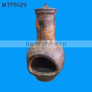 Antique Clay Fireplace thumbnail-1