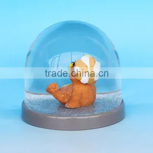 Custom Funny Animals Plastic Resin Snow Globes For Wholesale thumbnail-3