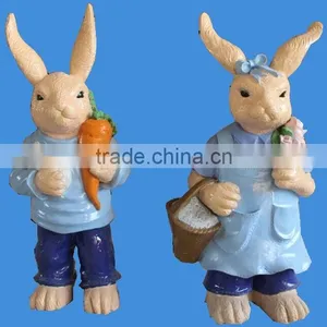 Fiberglass Animal Statues-rabbit thumbnail-1