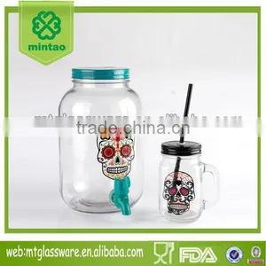 Skull Style Glass Dispenser,5L Dispenser thumbnail-1