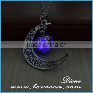 Glowing Necklace New Style Moon Start Pendant Necklace,luminous Necklace thumbnail-5