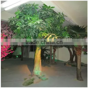 Plastic Pachira Money Tree Plant Landscape Trees Cheap Artificial Trees thumbnail-1
