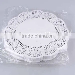 250pc Cake Lace Mat Round Hollowing Paper Placemat thumbnail-1