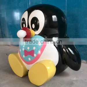 FRP Cartoon Penguin Figure thumbnail-3