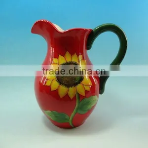 Sunflower Ceramic Milk Pot thumbnail-1