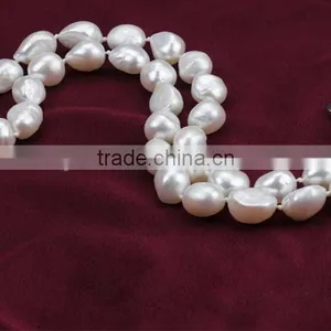 6-7 mm Baroque Freshwater Pearl Earring and Necklace Sets thumbnail-3