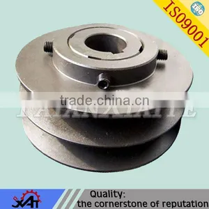 Ductile Iron Casting Agriculture Tractor Spare Parts Pulley Wheel,iron Cast Part Belt Pulley of Agriculture Tractor Parts thumbnail-1