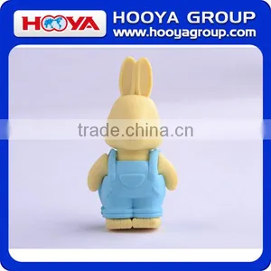 ST33309 Funny RAbbit Shaped Cute Mini Erasers thumbnail-1