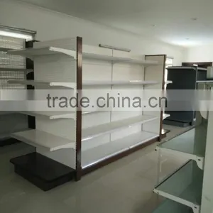 Light Duty Metal Board Double-side Supermarket Shelf thumbnail-3