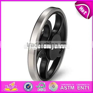New Style EDC Focus Toy Round Metal Fidget Spinner for Killing Time W01A283 thumbnail-3