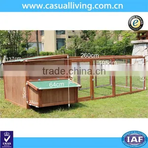 Extra Wooden Running Backyard Pet Animal Cage thumbnail-1