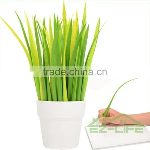 12 Best Forest Green Soft Grassblade Design Ballpoint Silicone Grass Pen thumbnail-1
