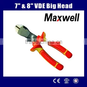 7" & 8" VDE Big Head Diagonal Cutter thumbnail-1