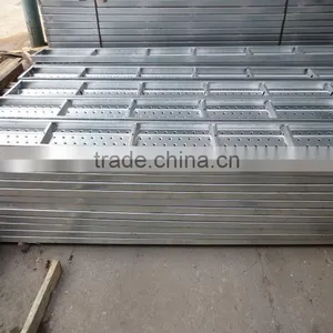 Factory Price 210*45*1.1*4000mm Scaffolding Metal Plank thumbnail-2