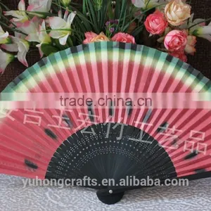 Japanese High Quality Bamboo Paper Fan thumbnail-5