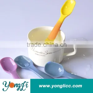 100% Eco-friendly Small Silicone Tea Spoon thumbnail-1