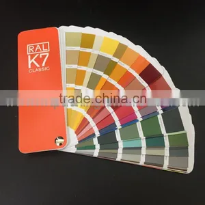 RAL K7 Color Shade Card Classic Color Formula Guide thumbnail-1