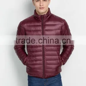 Men Winter Ultra Light Thin Down Feather Jacket thumbnail-2