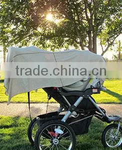 Bamboo Fabric Nursing Cover , Baby Carrier Covers ,Baby Car Seat Canopy thumbnail-1