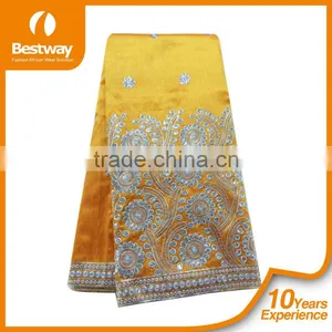 High Quality Wholesale Price Lace George,African George Fabric From India GP0042 thumbnail-5