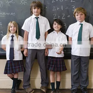 2015 100% Polyester Factory Price Colorful Kids School Uniforms thumbnail-5