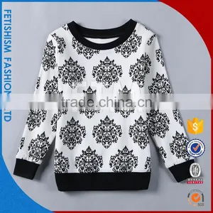 Wholesale Cotton Childrens Black and White Shirts thumbnail-1