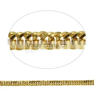 Mens Designs Rope Necklace Handmade Brass New Gold Chain Design thumbnail-2