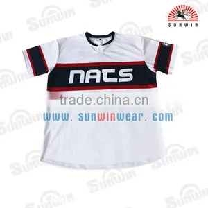 White Popular Style Baseball Uniform/jerseys/apparel in 2014-2015 thumbnail-2