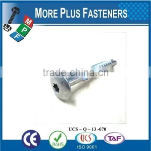 Made In Taiwan Special Hex Socket Screw Hex Washer Head Cross Recessed Screw Threaded Weld Stud Truss Head Torx Winged Screw thumbnail-1