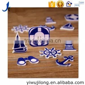 Precision Navigation Series Wood Buttons Coloured Drawing or Pattern thumbnail-1