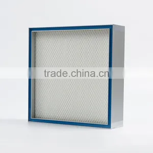 Factory Price Gel Sealant Mini-pleated Ulpa/hepa Filter thumbnail-2