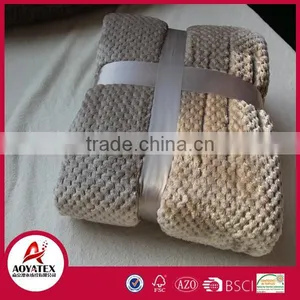 Excellent Clients Comments Custom Desig Germany Machine Made Regular Pattern Coral Fleece Blanket thumbnail-3