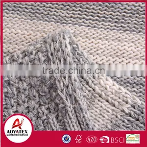 100% Acrylic Very Warm Super Soft Low Price Knitted Blanket thumbnail-4