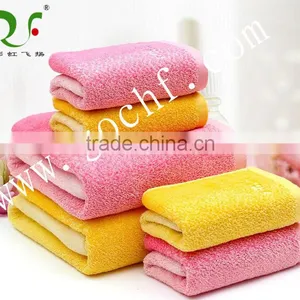 Custom Solid Color Logo Embroidered Face Towels100% Cotton thumbnail-1
