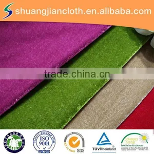 100% Polyester Factory Spun Velvet Fabric for Dress thumbnail-1