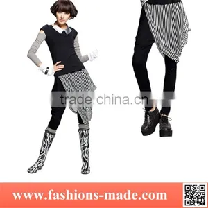 Fashion Patchwork Chiffon Harem Pants 2015 thumbnail-1