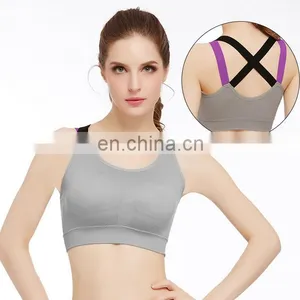 Hot Sex Women's Cheerleading Sportswear Sports Bra Yoga Bra thumbnail-2