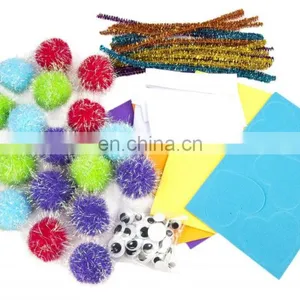 DIY Craft Making Assorted Pom Poms thumbnail-5