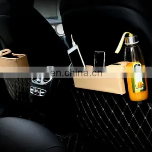 Car Seat Gap Filler Organizer Coin Side Pocket Car Organizer With Cup Holder thumbnail-4