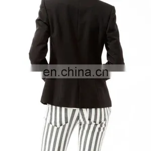 CHEFON Coated Collar Blazer Womens CFB0031 thumbnail-3