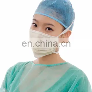 3 Ply Blue Surgeon Surgical PP Face Mask Tie-on Suppliers thumbnail-1