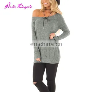 China Factory Autumn Long Sleeves off Shoulder Sexy Ladies Japanese Style Blouse thumbnail-1
